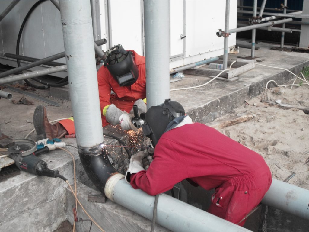 Chilled Water Piping Welding
